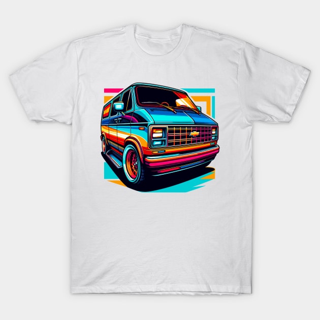 Chevrolet Astro T-Shirt by Vehicles-Art